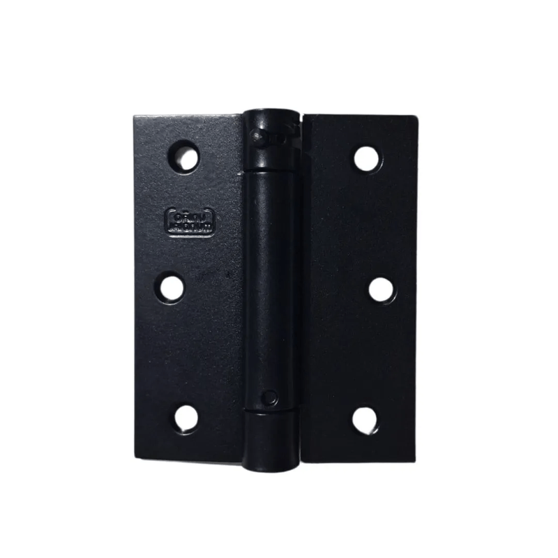 Dobradiça Aço Fechamatic 3.1/2x3" Preto UNIÃO MUNDIAL